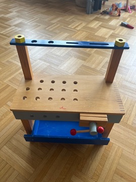 établi en bois enfant