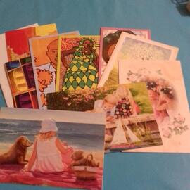 lot de cartes postales