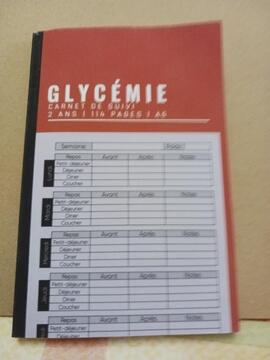 Carnet auto surveillance glycémie