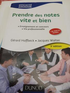 lot de livres sur la prise de notes