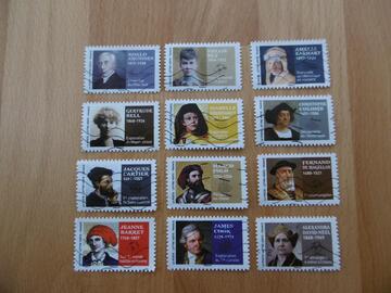 Série timbres Les grands voyageurs 2022