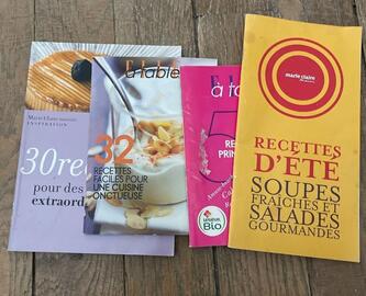 Livrets de recettes de cuisine