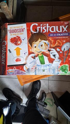 Jeu d'expérience pour créer ces propres. critaux