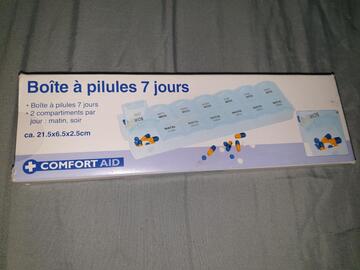 boîte a pilule 7 jours neuf