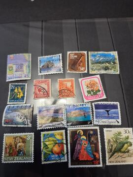 timbres nouvelle zelande lot3