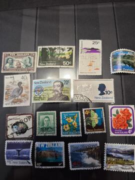 timbres nouvelle zelande lot 5