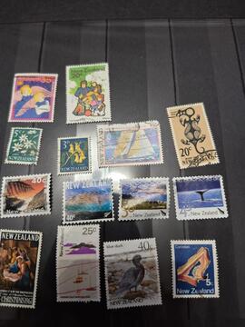 timbres nouvelle zelande lot 6