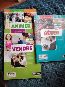 Livres Bac pro commerce