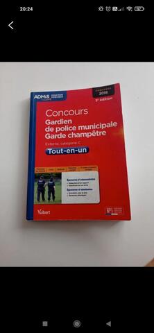 livre concours police municipale