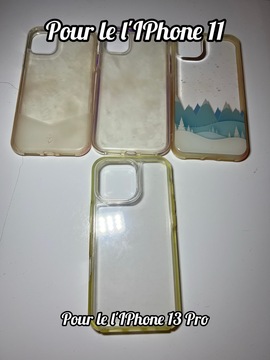 lots coque iPhone 13 & 11