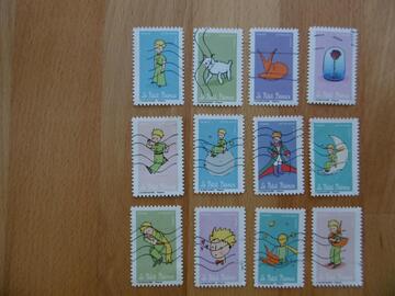 Série timbres Le Petit Prince -75 ans-2021