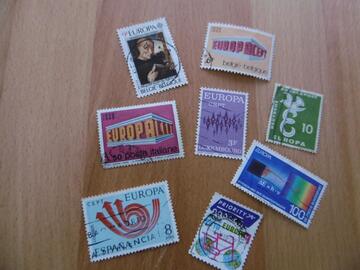 Timbres EUROPA LOT 38