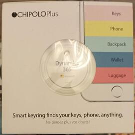 CHIPOLO Plus Smart keyring finds your keys, phone, anything