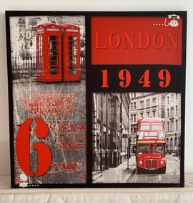 tableau Londres toile