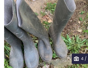 bottes de jardin