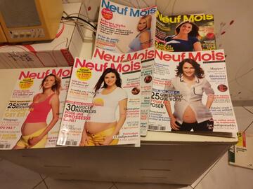 Magazines sur la grossesse 2013