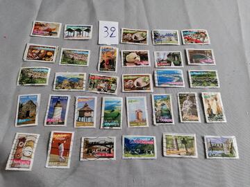 Lot de timbres