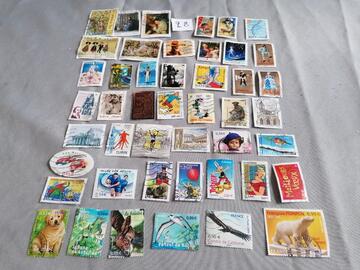 Lot de timbres