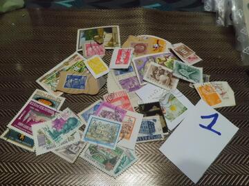 lot de timbres monde lot 1