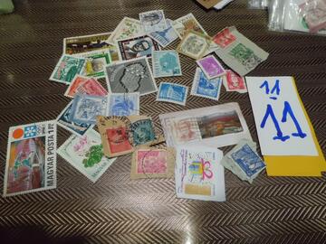 lot de timbres monde lot 11