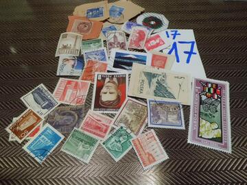 lot de timbres monde lot 17