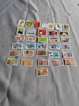 Lot de timbres