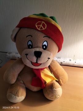 Peluche "Ours Rasta"