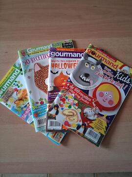 4 magazines cuisine enfants