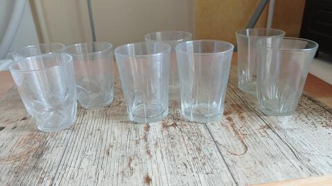 lot de 8 petits verres