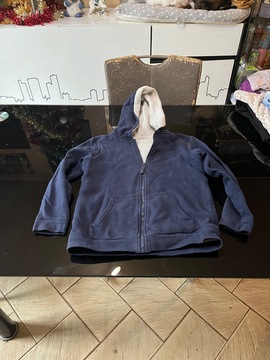 Veste moltoner à capuche ( Monoprix )