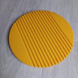 Dessous de plats jaune (plastique culinaire résistant)