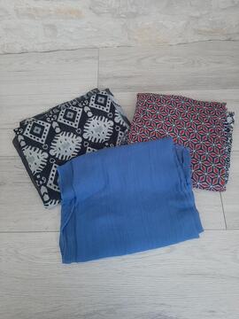 Lot de 3 foulards