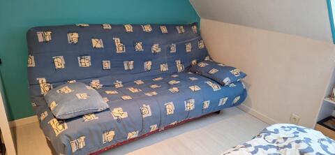 clic clac avec matelas futon en plus