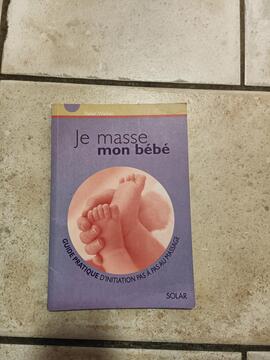 Livre Je masse mon bébé