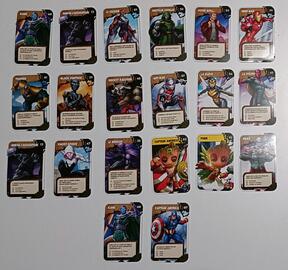 Cartes Marvel Leclerc