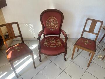 Fauteuil style Louis Philippe