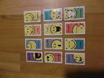 Série timbres Smiley world 2022