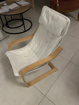 fauteuil IKEA enfant un peu déchiré