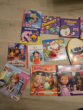 Lot de livres et jeux enfant 0 10 ans