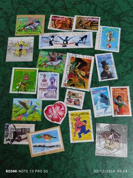 lot timbres France 2003