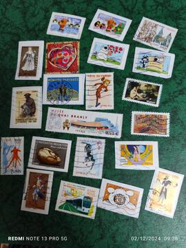 lot timbres France 2006