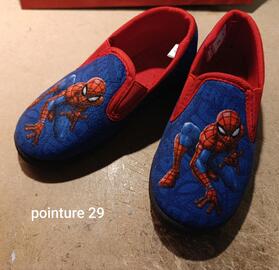 chaussons Spiderman