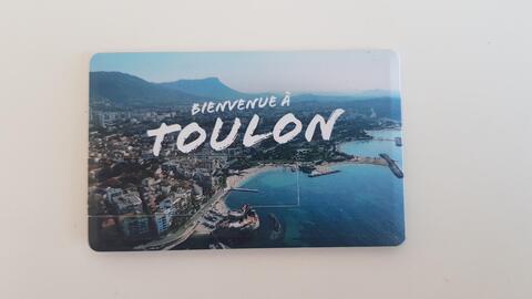 Clé USB floquée Toulon