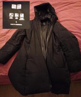 Manteau femme noir Uniqlo taille L