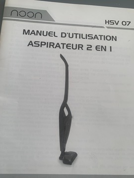 aspirateur 2 en 1