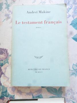 Le testament français Makine.