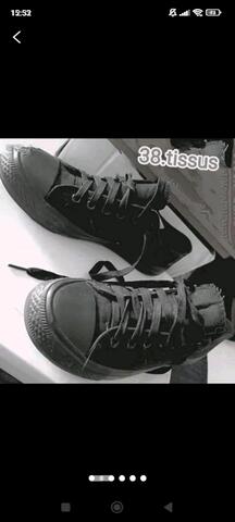 tennis sneakers tissus