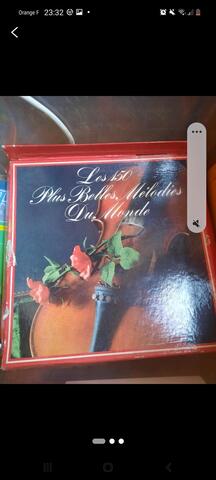 lot de vinile chanson classique