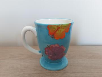 Tasse à fleurs