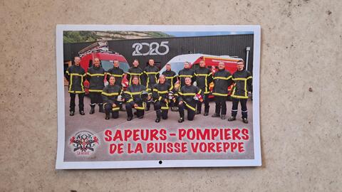 Calendrier Pompiers 2025